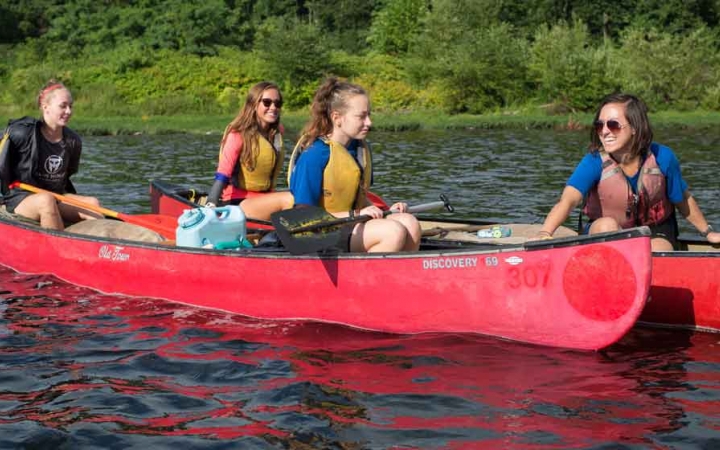 girls develop confidence on outward bound course